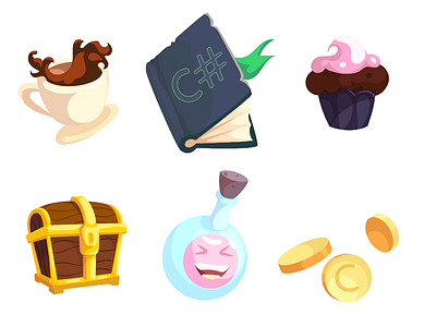 Icons for portfolio ^^ icons trainings