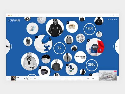 colette20ans_3/4 - Bubbles art direction colette colorz design webdesign