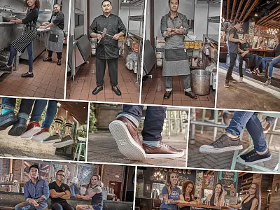 Mozo photography art direction and creative direction apparel art direction branding catalog creative direction footwear identity mobile package responsive shoes