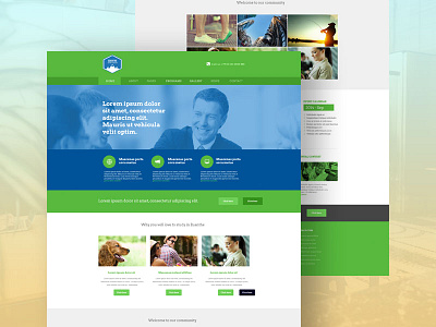 Euanthe business small business template wordpress