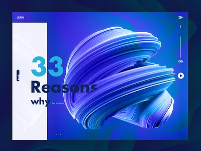 33 Reasons Why - 33RW dashboard digital homepage logo mobile portal responsive titles ui ux web webdesign