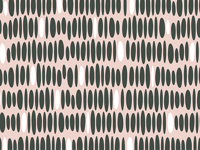 Blobs boston design forms green illustration organic pink