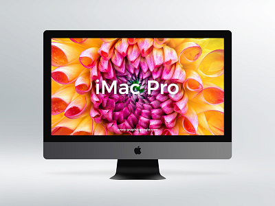 Free iMac Pro Mockup PSD free free mockup freebies mockup