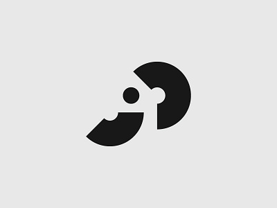 DJ Joey D Logo branding dj identity logo record vinyl