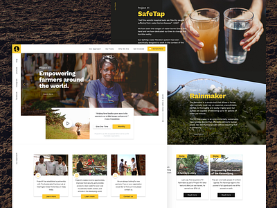 Project41 Homepage WIP homepage landing page mainpage nonprofit ui web website wip