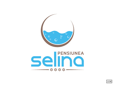 Selina Pension Logo agency brand identity logo logo design logotype modern pension selina termal visual identity wordmark