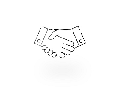 Shaky hand hands handshake icon icons illustration logo logomark mark pictogram shake vector