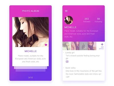 Friends/work ui，app