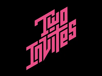 Less than a week until I choose 2 people to invite! dribbble invitations invites lettering t shirt tee