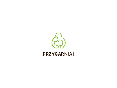 Przygarniaj.pl care creative dog futureform graphic design logo logodesign minimal poland przygarniaj simple