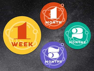 Milestone Stickers baby milestone milestone stickers outer space space stickers