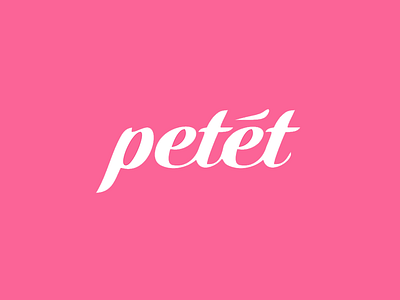 Petet design graphic handwriting logo soft