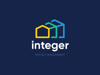 Integer Project Management architecture branding building identity logo management organized projectmanagement