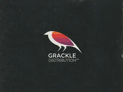 Grackle Distribution 70s austin tx bird clean grackle icon