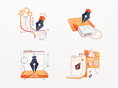 HTML Graphics Sketches by Maggie Appleton on Dribbble