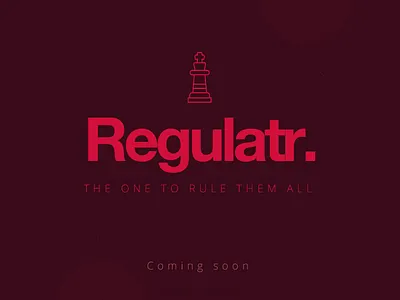 Regulatr. app coming soon teaser