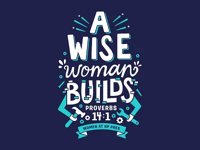 Proverbs Shirt build gear nail proverbs quote ribbon screw t shirt type typography woman