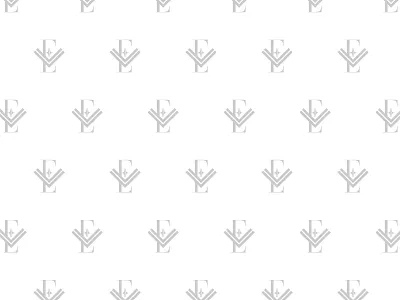 Wedding Pattern classic clean design e letterform mark modern monogram sans serif serif v vintage