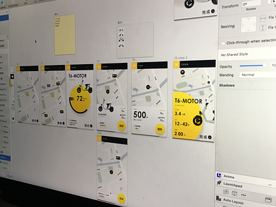 working on bike progress sharing working