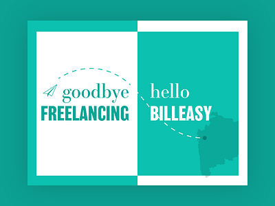 Hello Billeasy clean hero image landing page minimal ui uiux ux web design