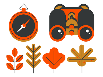 Exploring binocular compass explorer exploring leaf nature