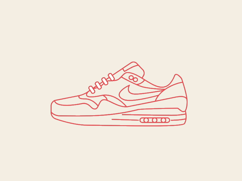 air max 90 drawing