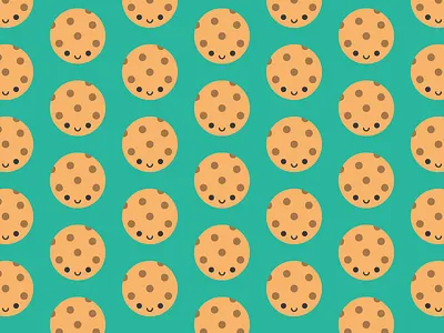 Cookies (Happy Choc Chips) chocolate chip cookies cookie cute kawaii