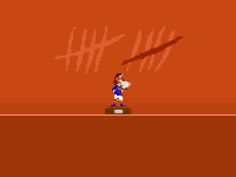 [Rafa Nadal - Roland Garros Master] pixel pixelart sport