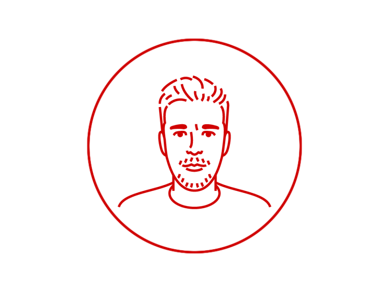 Guillermo the Nolte Care Manager 2d animation avatar illustration nolte nolte care outline profile stroke