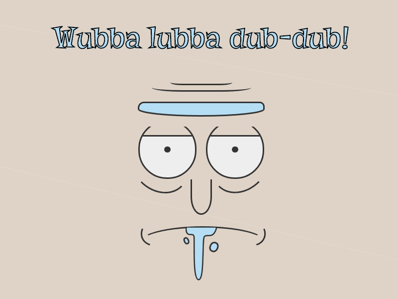 Rick Sanchez animation comedy css rick and morty sanchez scss svg tv