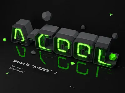 The neon tube 霓虹灯管 c4d cinema4d