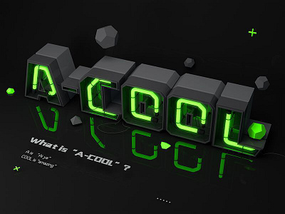 The neon tube 霓虹灯管 c4d cinema4d