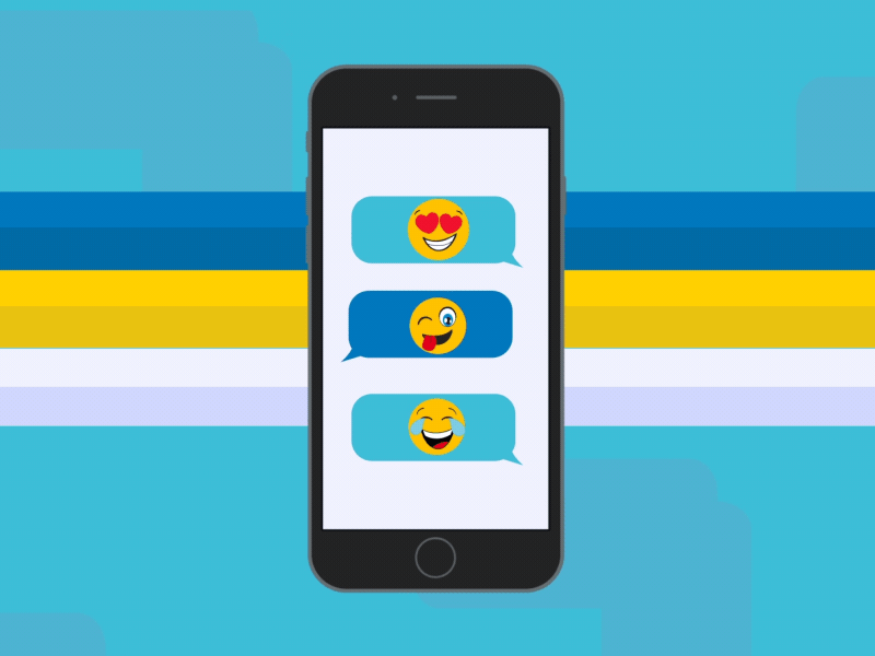 Emoji Drop - PEZ Candy emoji flat loop newton pez