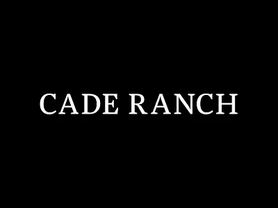 Cade Ranch branding identity logo ranch the ranch