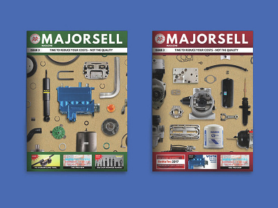 Majorsell Magazine Issue 3 Covers automotive cover magazine majorsell photography typography