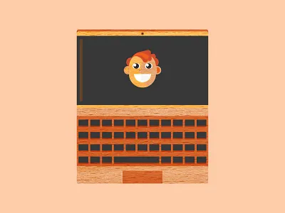 Wooden Laptop (Wood work) laptop