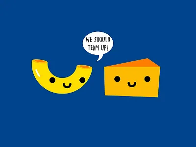 Mac N Cheese Graphic childrens apparel cute t shirt graphic vector