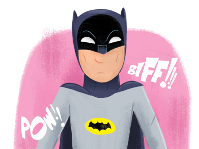 Batman 66 batman comics hero illustration superhero tribute