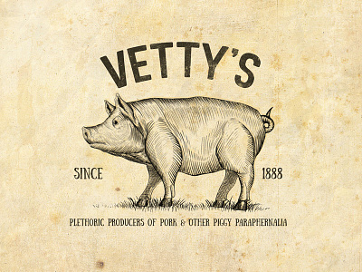 Vetty's illustration logo