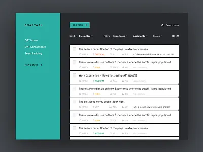 Not another Todo app! app branding clean color interface material todo ui ux white