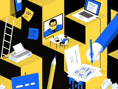 The future of collaborative tools collaboration dropbox dropbox paper illustration