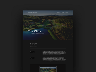Portfolio Case Study black clean design minimal portfolio project ui ux website white work