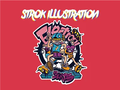 Hip Hop Boy ai boy hip hop illustration music