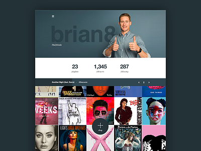 DailyUI06-Profile Page