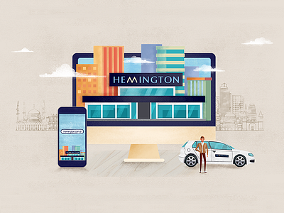 Hemington 2d concept fashion graphic design istanbul