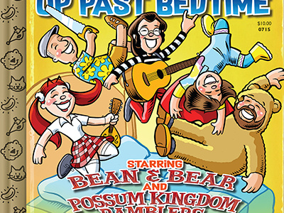 Up Past Bedtime books golden little