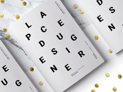 Shape Of a Graphic Designer black and white editorial design minimalism print thesis