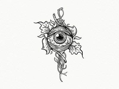 Eye ornamental eyes illustration ink nature organic ornamental sketch vintage