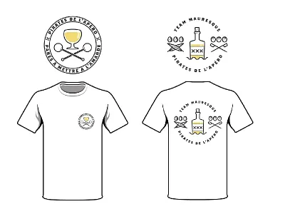 T-shirt #teammauresque 2016 illustration illustrator old school teammauresque tshirt