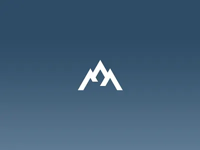 Mountain logo branding logo mesterbike mountain wip